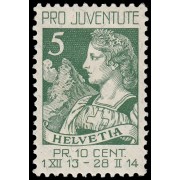 Suiza Switzerland 137 1913 Pro juventud MH