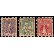 Suiza Switzerland 154/56 1917 Pro juventud MH