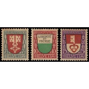 Suiza Switzerland 173/75 1919 Pro Juventud MH