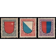 Suiza Switzerland 176/78 1920 Pro Juventud MH