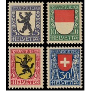 Suiza Switzerland 214/17 1924 Pro Juventud MH