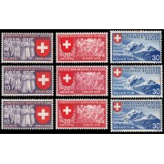 Suiza Switzerland 320/28 Exposición nacional Suiza MH