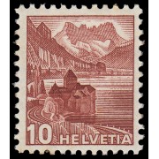 Suiza Switzerland 387 1943 Castillo de Chillon MH