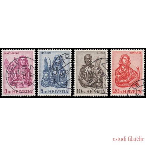 Suiza Switzerland 660C/60F 1961 Evangelistas Usados