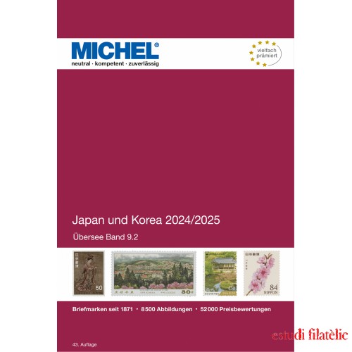 MICHEL Catálogo Extranjero Japón y Corea 2024/2025 (ÜK 9.2)