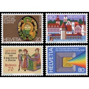 Suiza Switzerland 1046/49 1978 Números de publicidad MNH