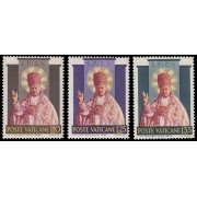 Vaticano 200/02 1954 Canonización de Pío X MNH