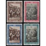 Vaticano 374/77 1963 Campaña mundial contra el hambre MNH