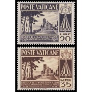 Vaticano 203/04 1954 200 aniv. de la Basílica de San Francisco de Asís MNH