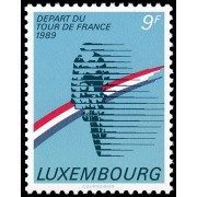 Luxemburgo 1174 1989 Salida del Tour de Francia MNH