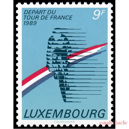 Luxemburgo 1174 1989 Salida del Tour de Francia MNH