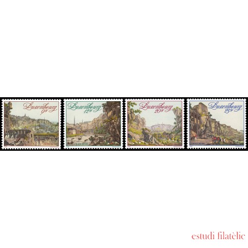 Luxemburgo 1186/89 1990 175 Aniv. del Congreso de Viena MNH