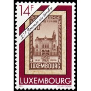 Luxemburgo 1230 1991 50 Día del sello MNH