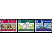 Luxemburgo 1238/40 1992 Edificios MNH