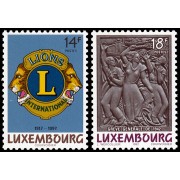 Luxemburgo 1245/46 1992 Serie conmemorativa MNH