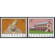 Luxemburgo 1266/67 1993 Serie turística MNH