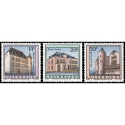 Luxemburgo 1270/72 1993 Residencias señoriales y burguesas MNH