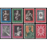 Vaticano 363/70 1962 Apertura del Concilio Vaticano II MNH