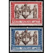 Vaticano Express 15/16 1960 Obras de la Misericordia MNH