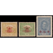 Checoslovaquia  Czechoslovakia 182/84 1920 Cruz Roja Checoslovaca MH