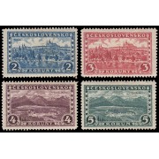 Checoslovaquia  Czechoslovakia 238/41 1926-31 Paisajes MH