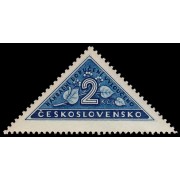 Checoslovaquia  Czechoslovakia 432 1946 Sellos de entrega MNH