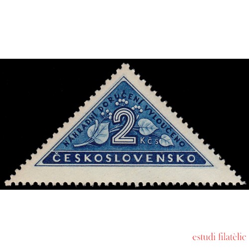 Checoslovaquia  Czechoslovakia 432 1946 Sellos de entrega MNH