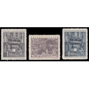 Checoslovaquia  Czechoslovakia 560/62 1951 Industria Pesada MNH