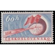 Checoslovaquia  Czechoslovakia   1959 Lunik II MNH