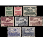 Checoslovaquia  Czechoslovakia Aéreo 10/17 1930 Aviones MNH