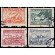 Yugoslavia 345/48 1939 Puente sobre el Adriático Usados