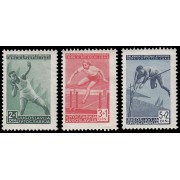 Yugoslavia 502/04 1948 Juegos Balcánicos y Centro-Europeos MNH