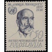 Yugoslavia 930 1963 Día mundial de la meteorología MNH