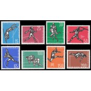 Yugoslavia 914/21 1962 Campeonatos Europeo de atletismo en Belgrado MNH