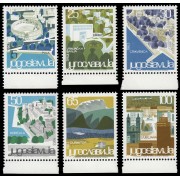 Yugoslavia 937/42 1963Serie turística MNH