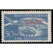 Yugoslavia Aéreo 46 1951 Campeonatos del mundo de paracaidismo MNH