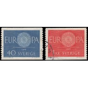 Suecia Sweden 454/55 1960 Europa Usados