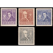 Suecia Sweden 275/78 1939 200 aniv. de la Real Academia de Ciencias MNH