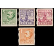 Suecia Sweden 283/86 1941 50 aniv. del Museo de Skansen MNH 