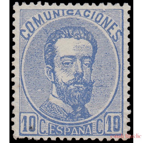 España Spain 121 1872 Amadeo I  Sin goma