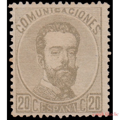 España Spain 123 1872 Amadeo I Sin goma