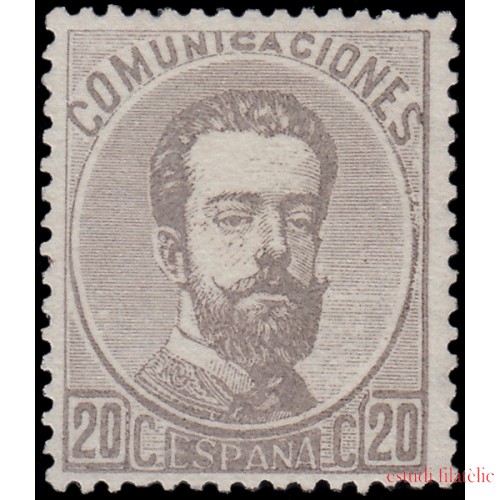 España Spain 123 1872 Amadeo I Sin goma