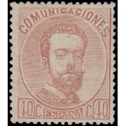 España Spain 125 1872 Amadeo I MH 