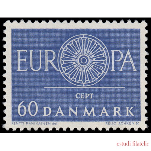 Dinamarca Denmark 394 1960 Europa MNH