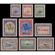 Groenlandia 10/18 1945 Edición Nueva York MNH