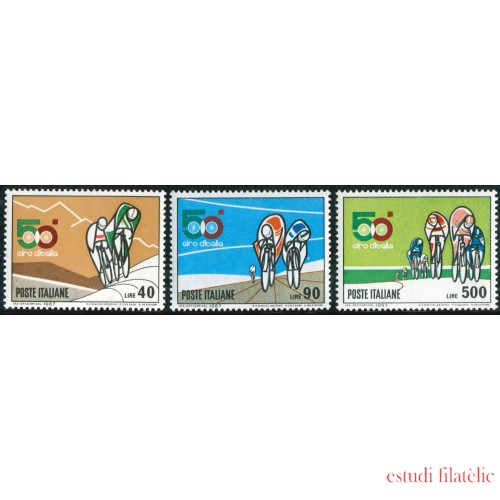 Italia Italy   971/73   1967  50º Giro de Italia MNH