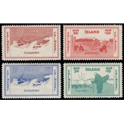 Islandia Iceland 154/57 1933 A beneficio de la Sociedad marítima de seguros y naufragios MNH