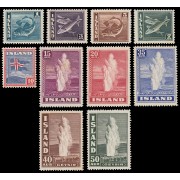 Islandia Iceland 171/80 1938-39 Temas característicos del país MNH