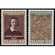 Islandia Iceland 323/24 1963 Centenario del Museo Nacional MNH