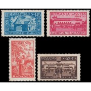 Rumanía Romania 770/73 1944 Ciudad de Rădăşeni MNH